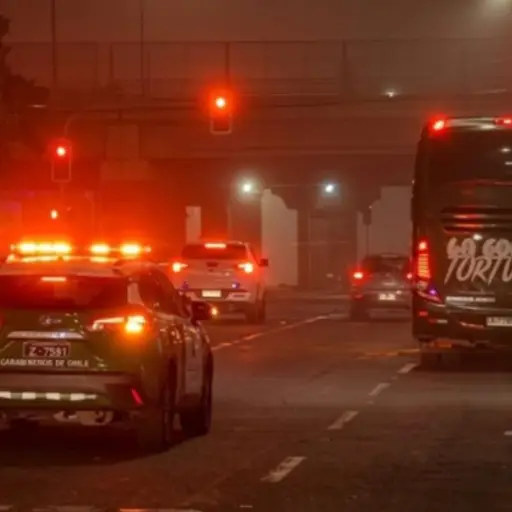 El bus que trasladaba a \