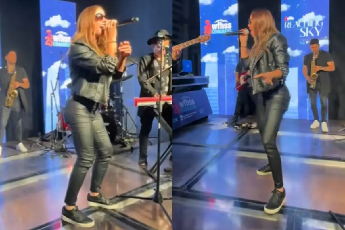 Mara Sedini es una excelente cantante ,Captura