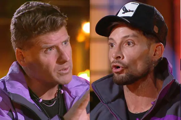 Tenso cara a cara al interior del reality ,Captura