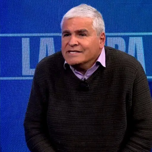 Nicolás Larraín en el estudio de La Hora de Conversar ,Captura