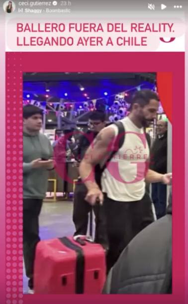 Álvaro Ballero volvió a Chile - Instagram