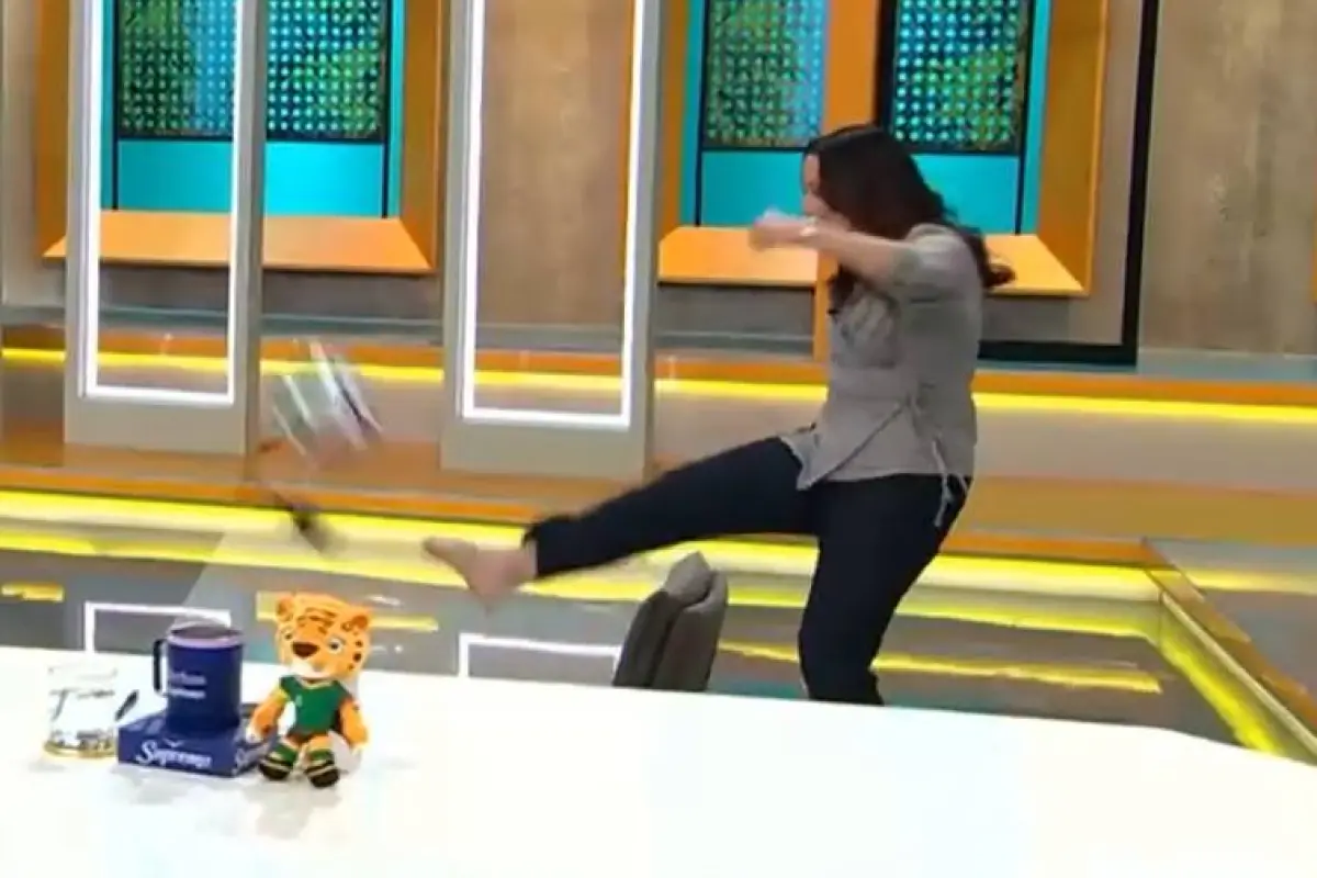 Andrea Arístegui, Captura de pantalla