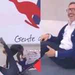 Eduardo Fuentes sufrió divertido percance, Captura