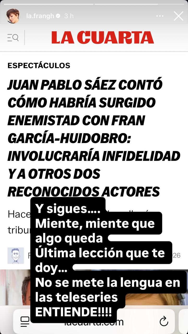 Historia de Fran García-Huidobro - Captura de pantalla