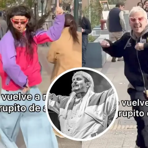 Encuentro entre Oliver Tree y Pollo Castillo en Santiago ,Pollo Castillo | Instagram
