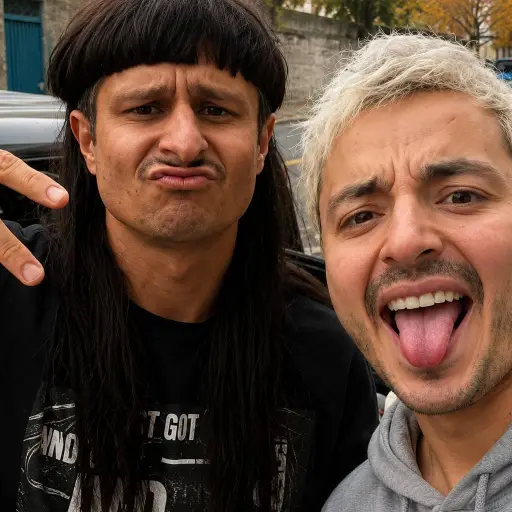 Pollo Castillo y Oliver Tree ,Redes sociales