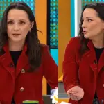 Andrea Arístegui se quebró en vivo , Captura | Contigo en la mañana