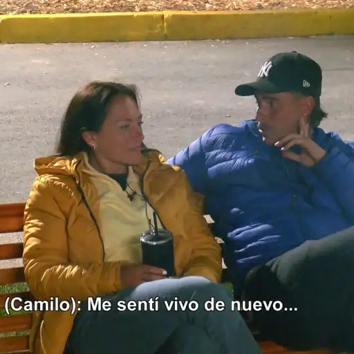 Camilo Huerta le declaró su amor a Paula Pavic ,Cedida | Vecinos al Límite 