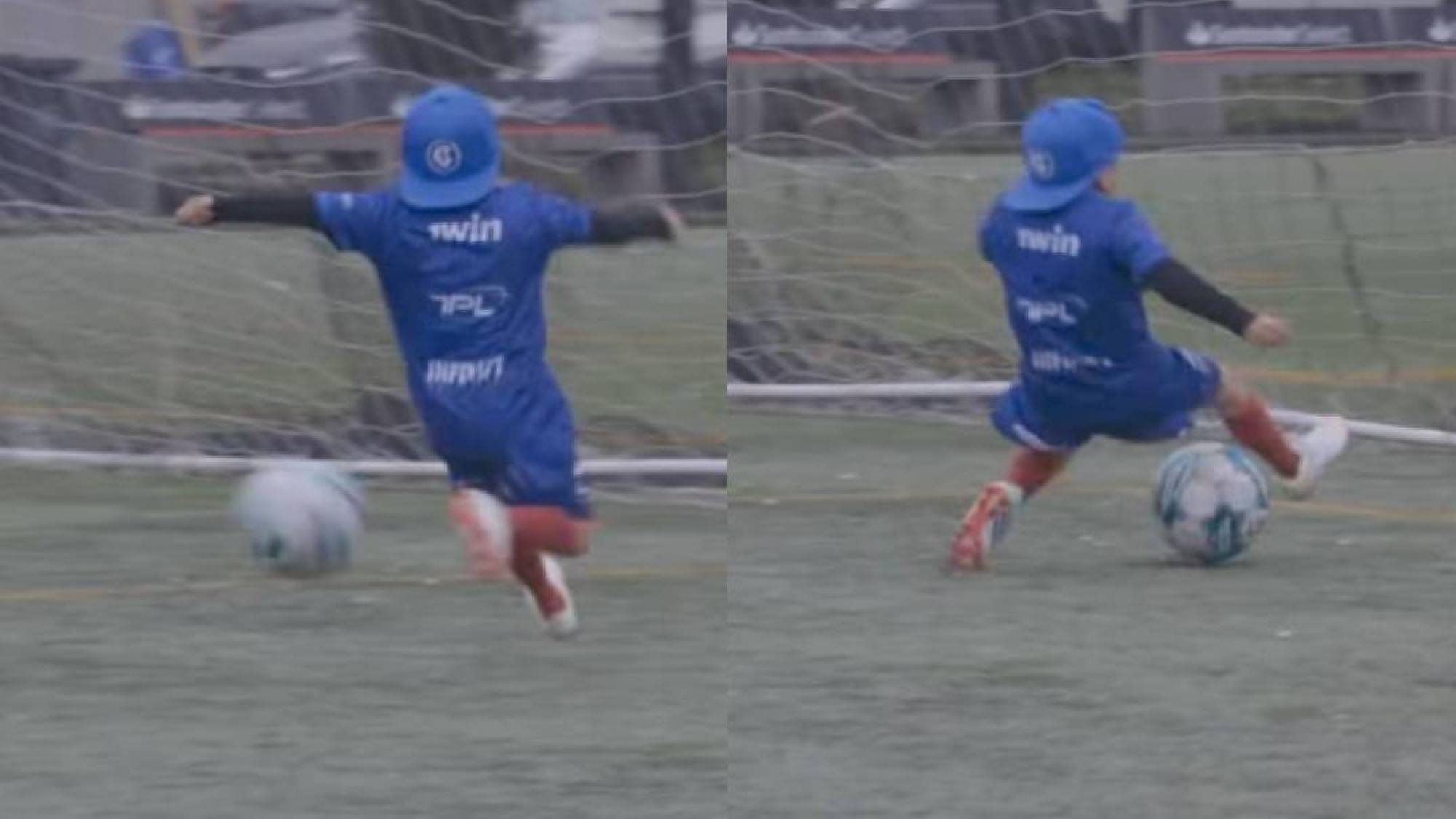 VIDEO | “¡Para qué te traje!”: Miguelito se perdió un gol con el arco vacío y se hace viral
