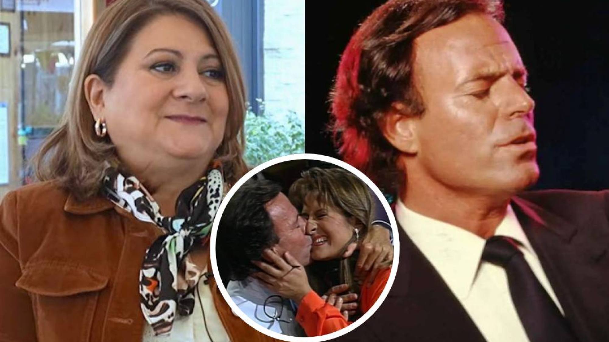 Natalia Cuevas recordó el beso que Julio Iglesias le robó en