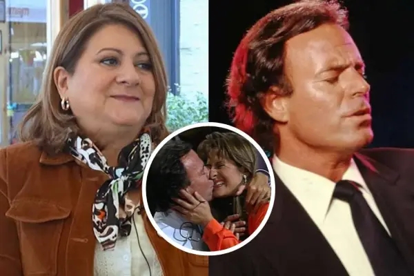 Natalia Cuevas | Julio Iglesias ,Cedida | Referencial