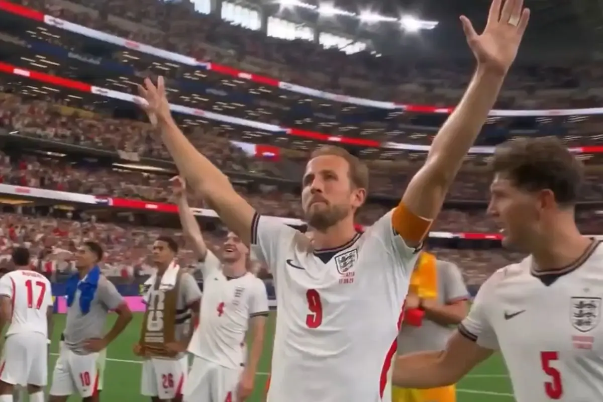 Inglaterra venció 4-2 a Croacia en su debut en el Mundial, Captura