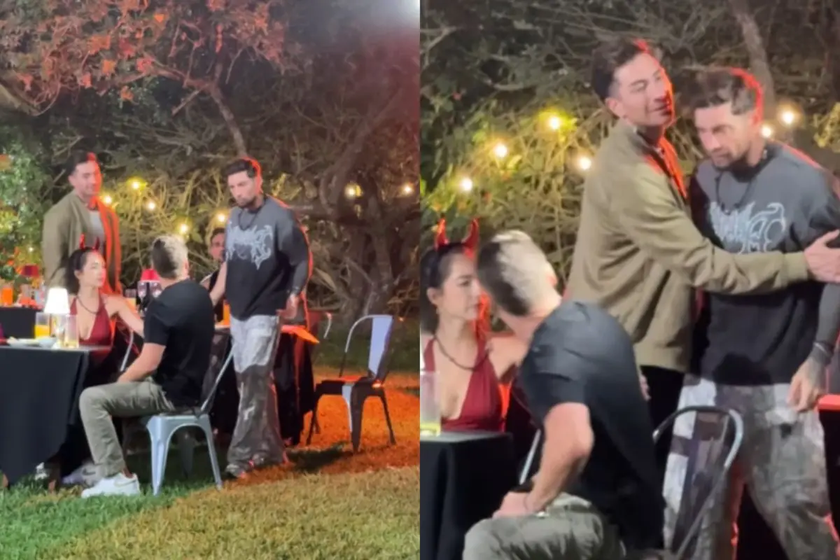 Momento de alta tensión en ¿Volverías con tu ex? 2, Captura