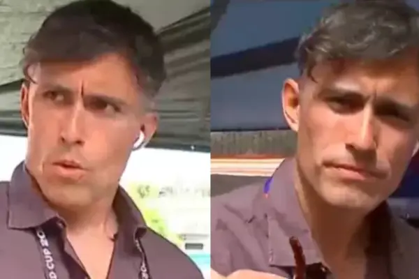 Roberto Cox sufriendo con el ají mexicano ,Captura | Contigo en la mañana