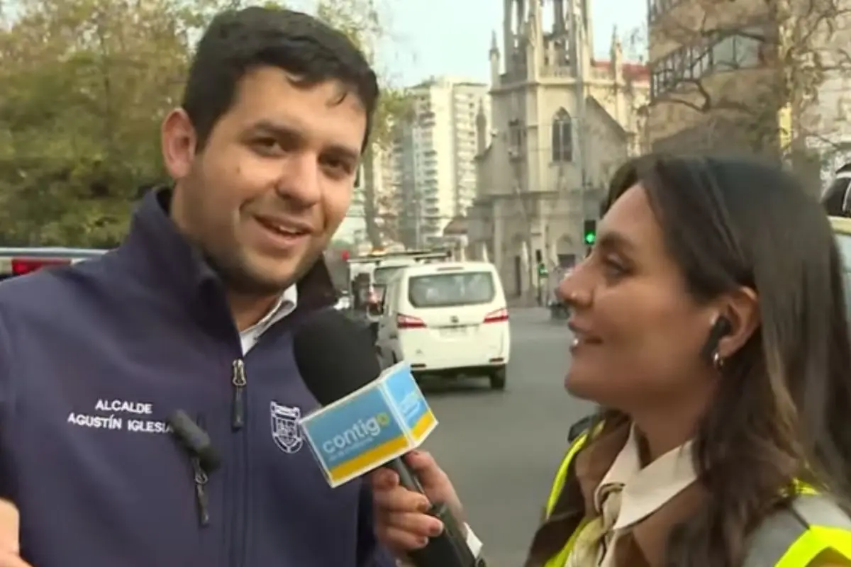 Daniela Muñoz entrevistó a su alcalde Iglesias, Captura