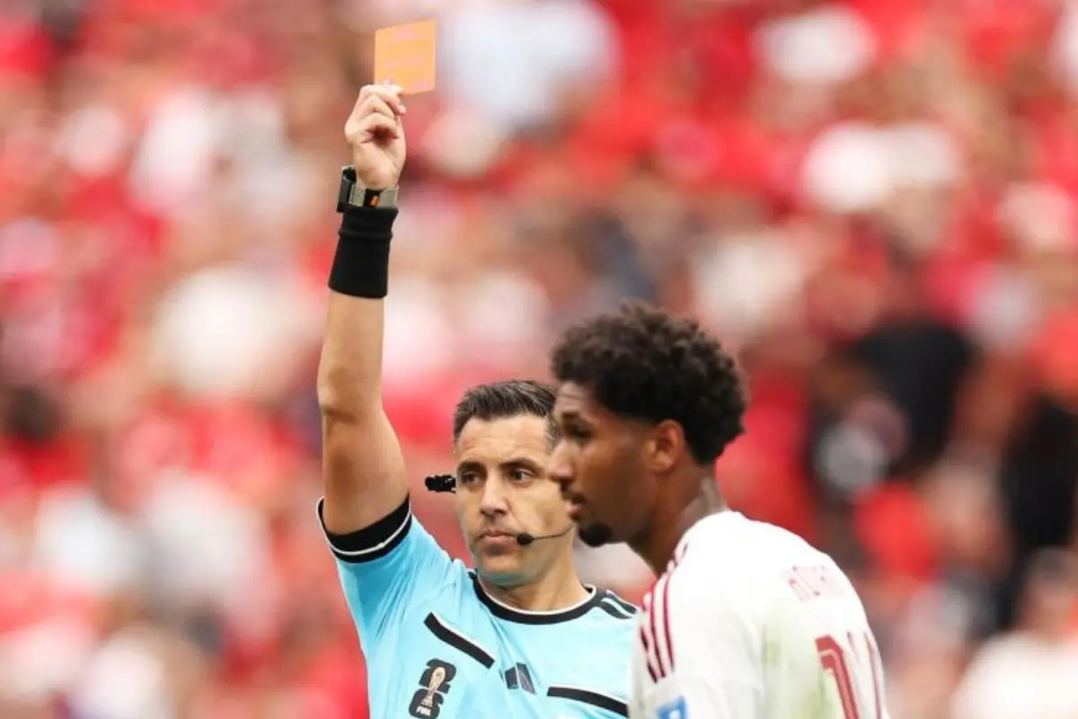 Garay estuvo a cargo del duelo entre Canadá y Qatar, Instagram