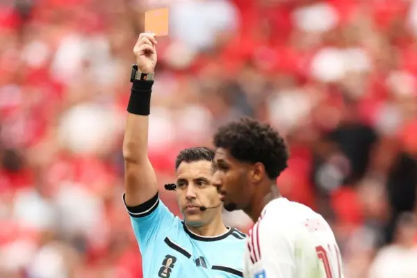 Garay estuvo a cargo del duelo entre Canadá y Qatar ,Instagram
