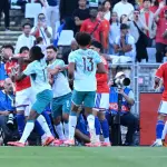 Chile y Portugal disputaron duelo amistoso, Instagram