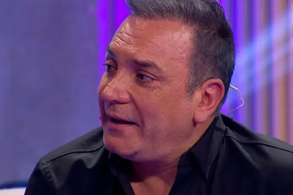 Luis Jara en el estudio de \
