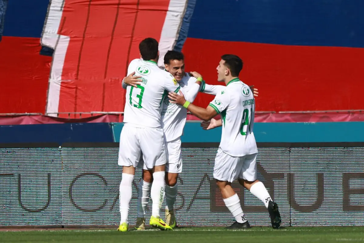 Audax Italiano celebra en el Nacional, Instagram