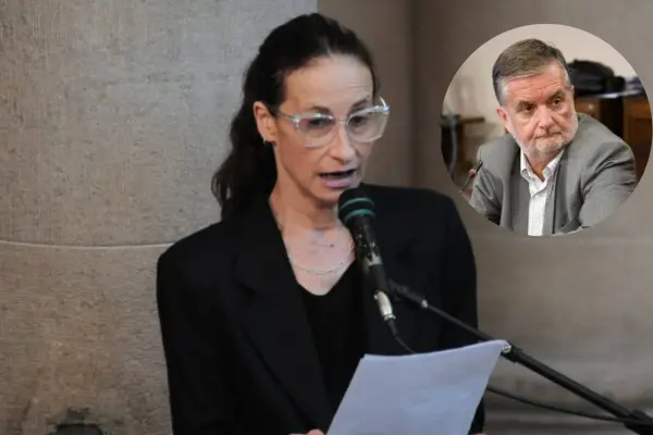 Amparo Nogera tras acusaciones del ministro Undurraga ,Montaje LH