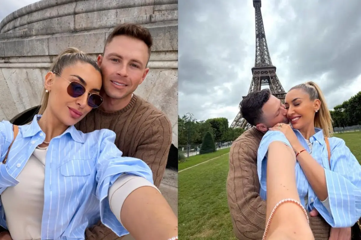 Camila y Jorge enamorados en París, Instagram