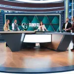 Carmen Gloria Arroyo y su panel de profesionales en Mega, Cedida