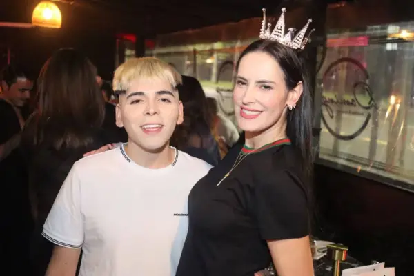 Diego Pánico y Adriana Barrientos ,Redes sociales