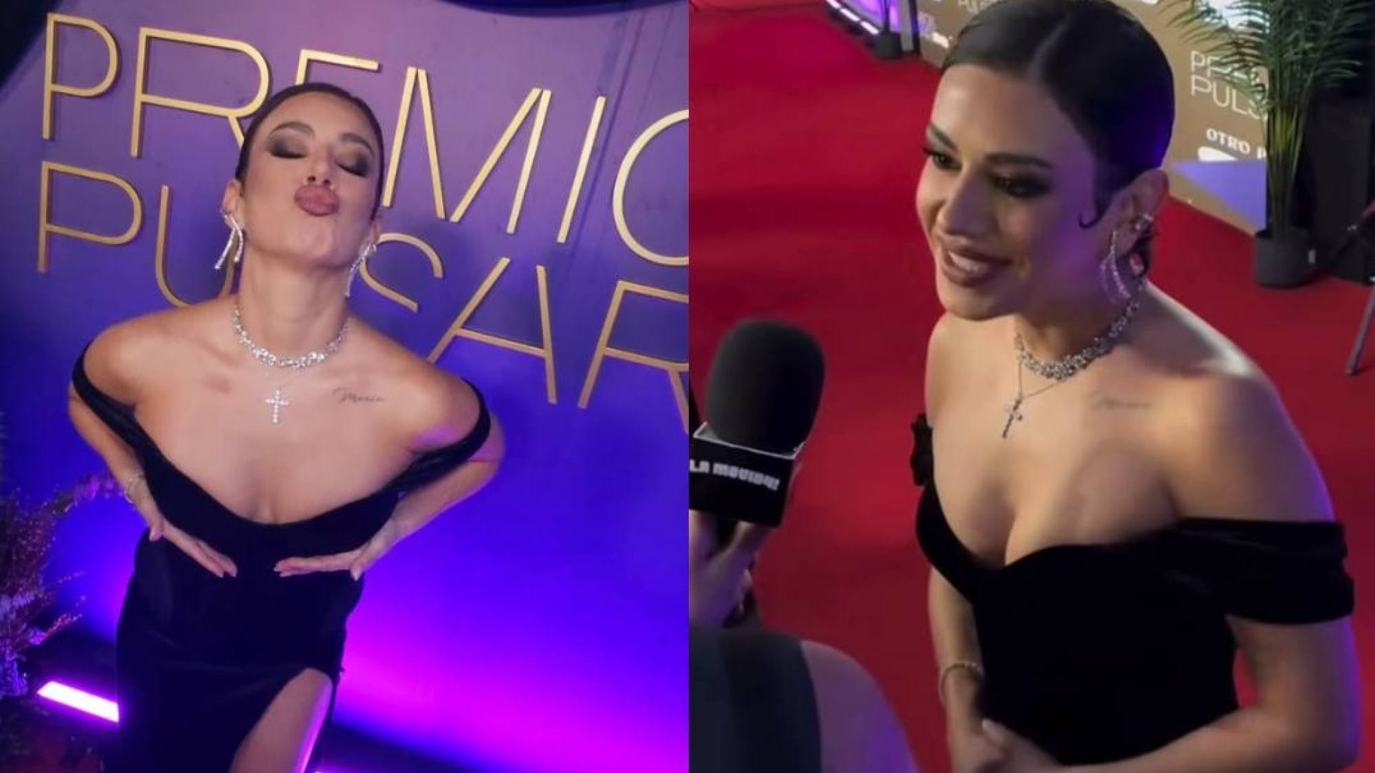 A lo Fran Virgilio: Karla Melo lució el “vestido de la venga