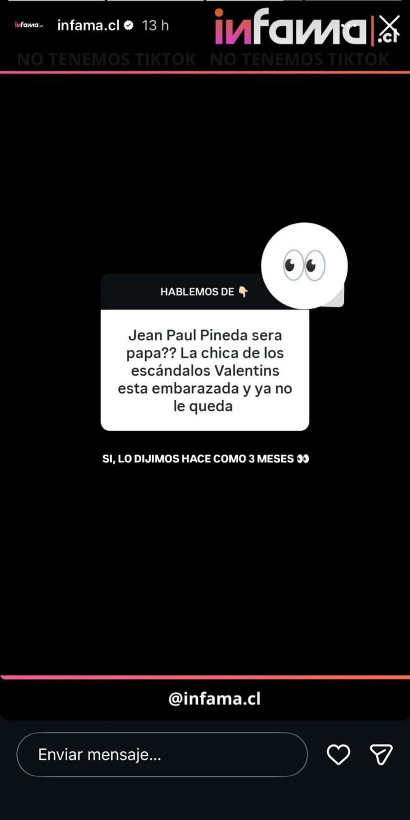 ¿Jean Paul Pineda será otra vez papá? - Infama
