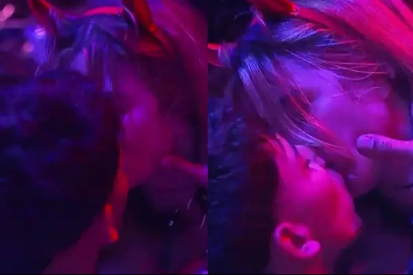 Filtran apasionado beso de Laura Prieto y Bimza ,Captura | Hay que decirlo