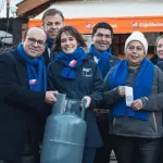 Apoyo del Gobierno para este frío invierno, Cedida