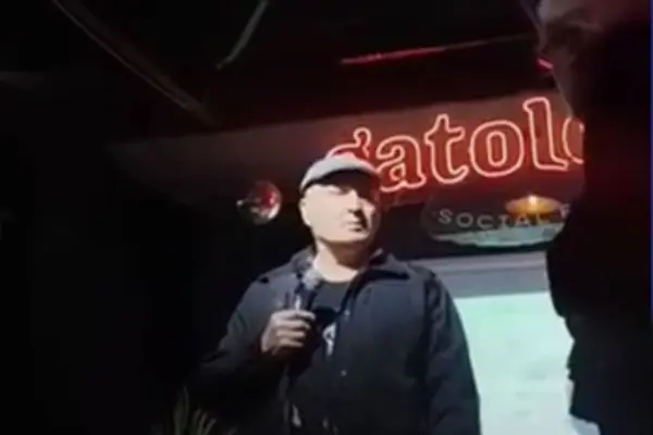 Ricardo Meruane se presentó el sábado en Talca ,Captura