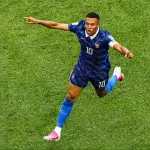 Mbappé anotó dos goles en el 3-0 sobre Irak, Instagram