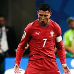 Ronaldo marcó dos goles con la camiseta de Portugal, Captura
