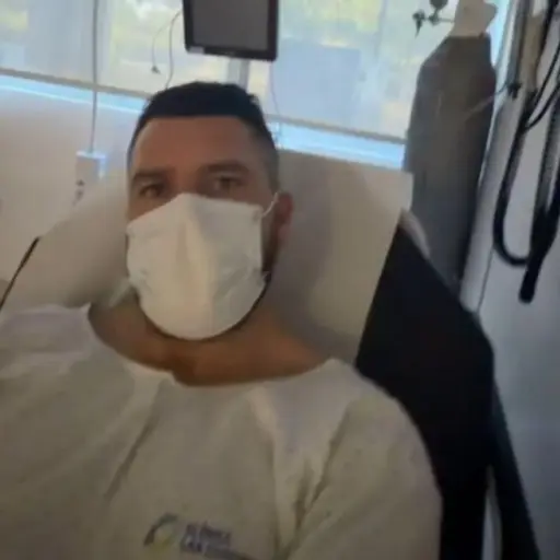 Juan Pedro Verdier fue hospitalizado  ,Juan Pedro Verdier (Instagram)