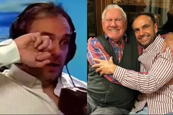 Rodrigo Sepúlveda y su padre ,Radio Romántica | Referencial
