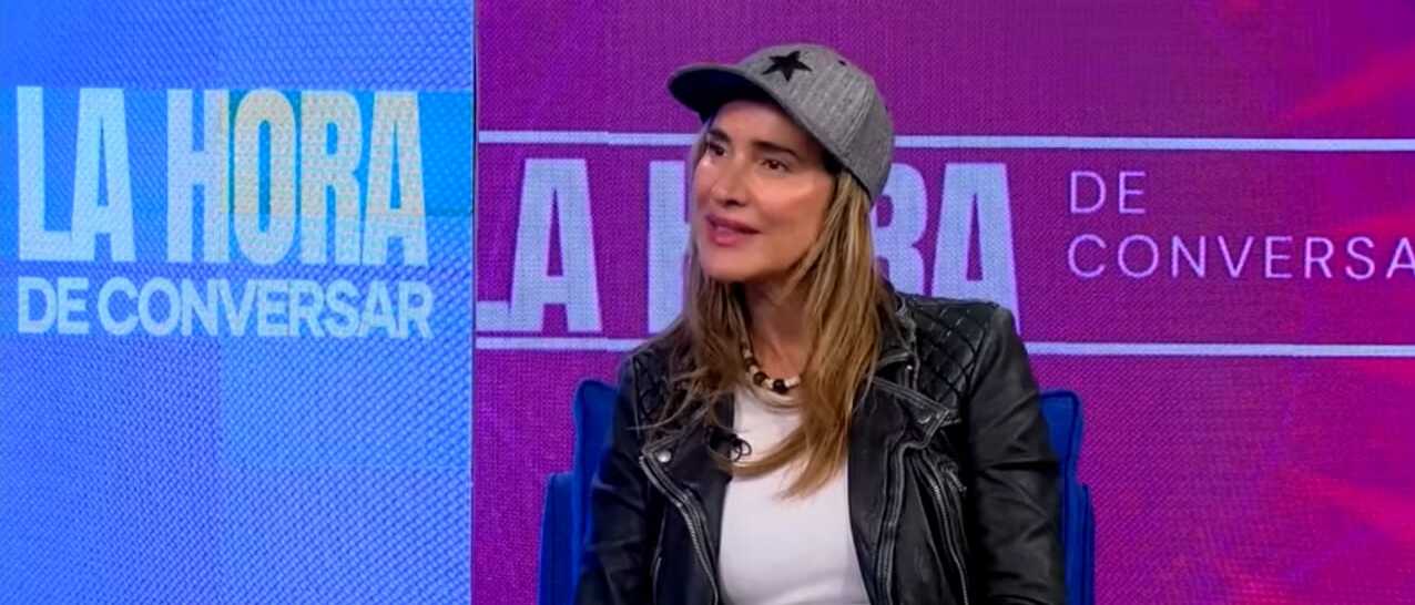 Angélica Castro en ''La Hora de Conversar'', con Sergio Marabolí - Captura | La Hora de Conversar