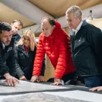 Kast visitó las comunas más complejas., Cedida