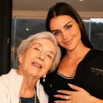 Emilia Dides y su querida abuela, Instagram