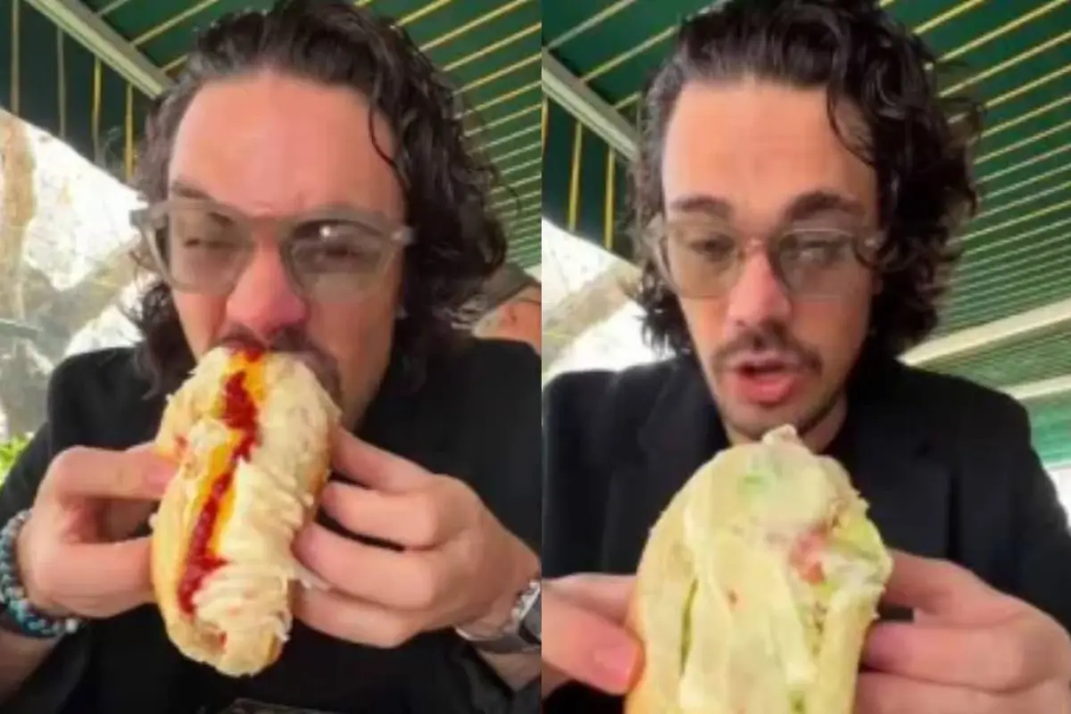 Influencer mexicano le hizo asco a los completos, Arturo Lemmen | Instagram