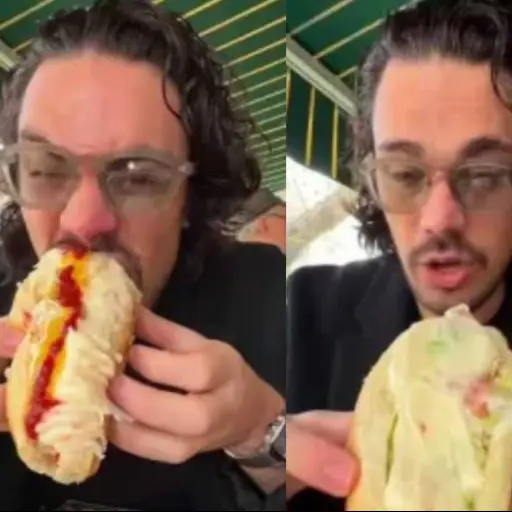 Influencer mexicano le hizo asco a los completos ,Arturo Lemmen | Instagram