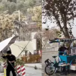 Videos del temporal se viralizaron en redes sociales, Captura