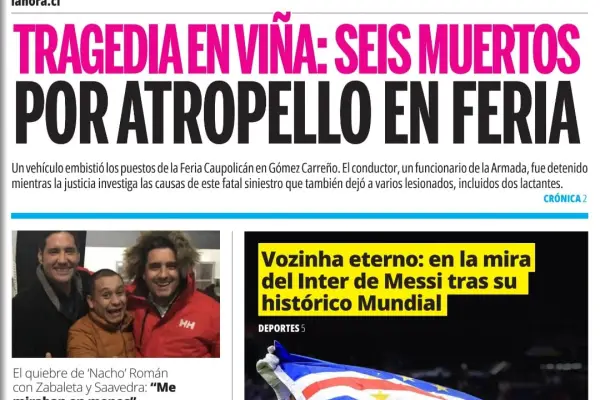 Papel digital | Lunes 13 de julio 2026 ,Captura