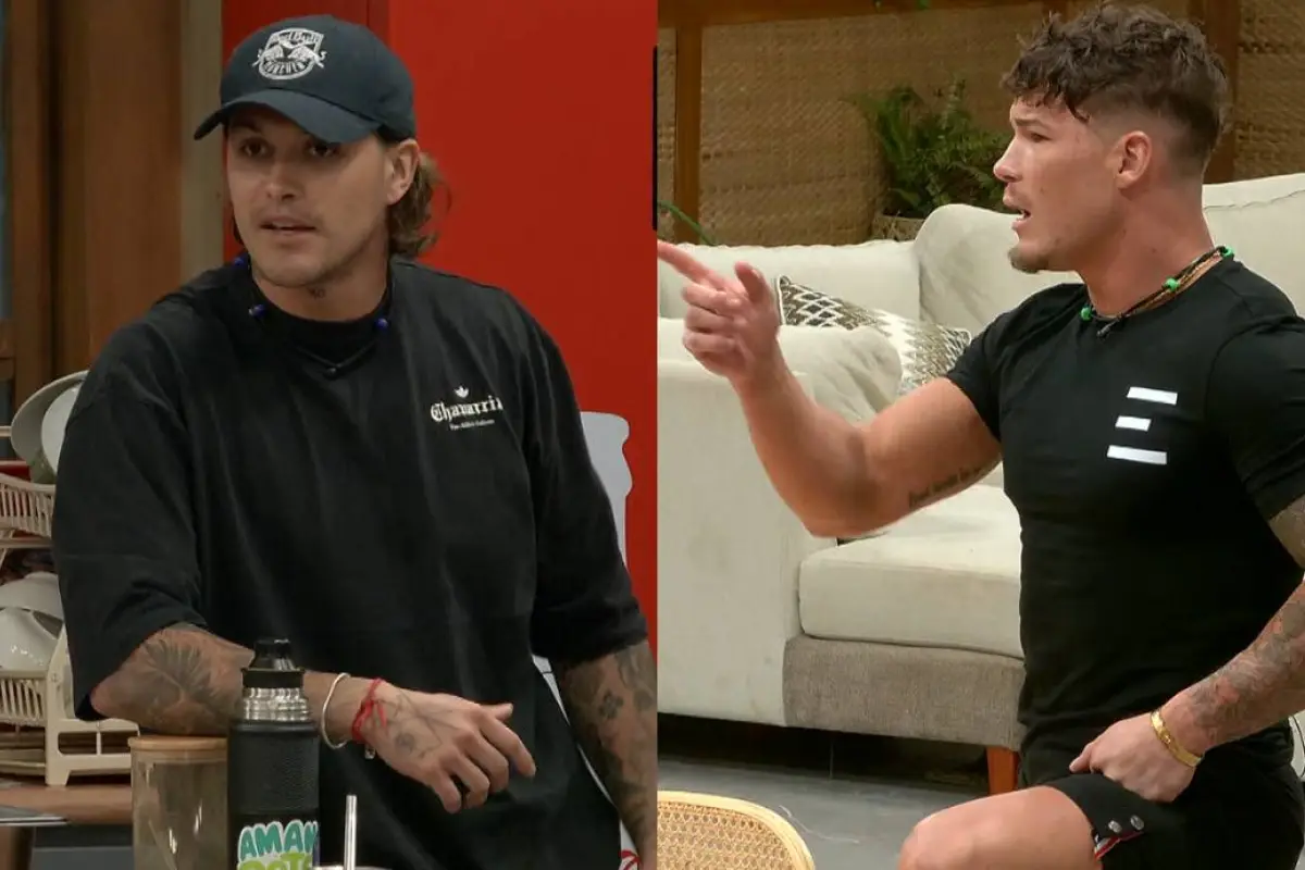 Fuerte pelea entre Nicolás Solabarrieta y Raimundo Cerda en ''¿Volverías con tu Ex? 2'', Cedida | Mega