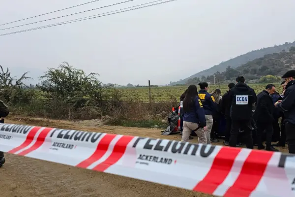 En prisión imputados de homicidio de víctima encontrada en Curacaví ,Fiscalía