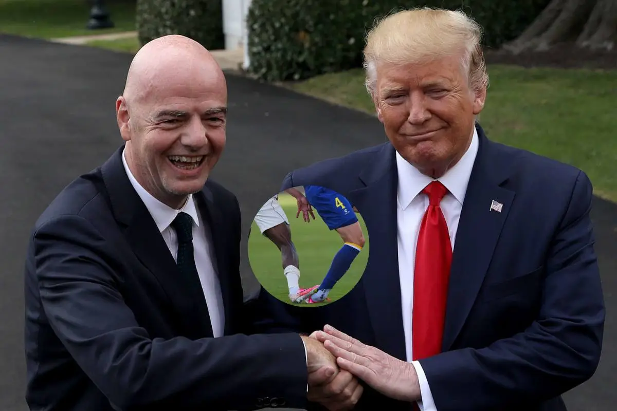 Gianni Infantino y Donald Trump, Redes sociales