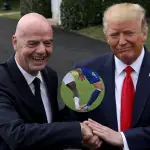 Gianni Infantino y Donald Trump, Redes sociales
