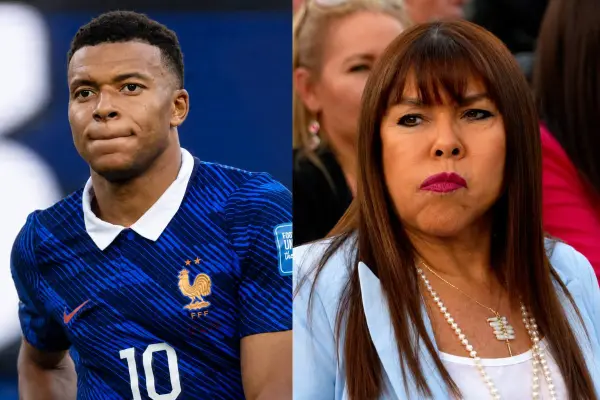 Kylian Mbappé y Celeste Amarilla ,Redes sociales