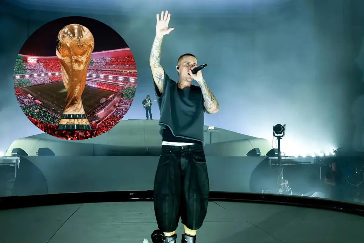 Justin Bieber al show de medio tiempo del Mundial, Montaje LH